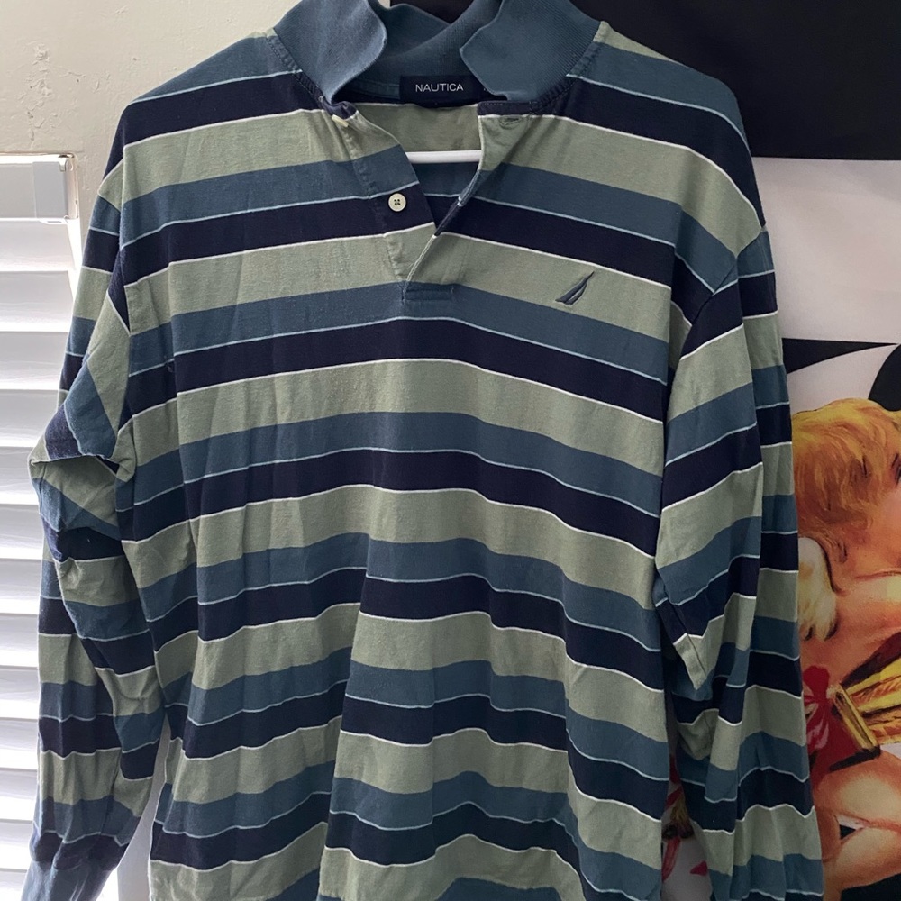 NAUTICA POLO LONG SLEEVE